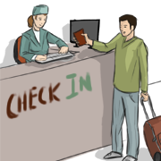 check in counter